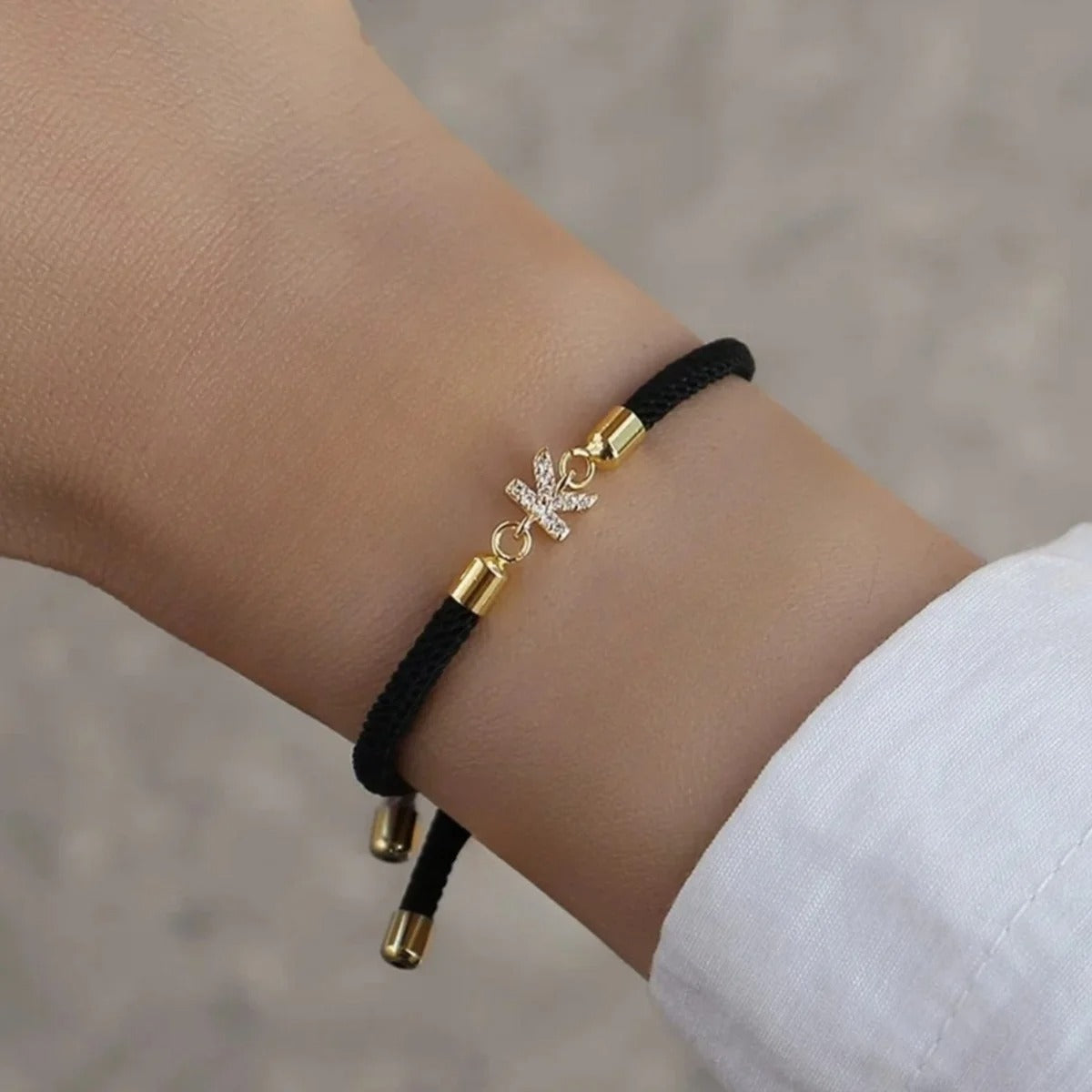 Personalized Initial Heart Charm Bracelet for Women – A-Z Letter Jewelry Gift
